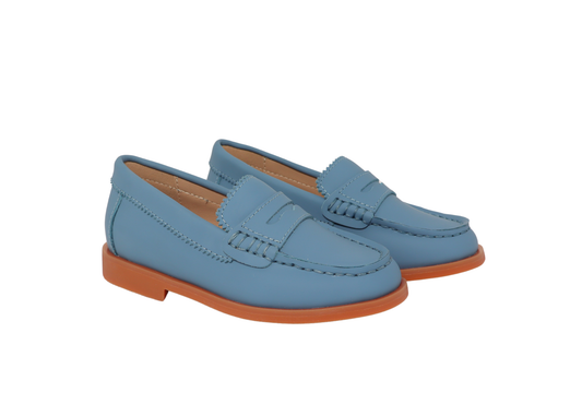 Chunky Loafer-Blue