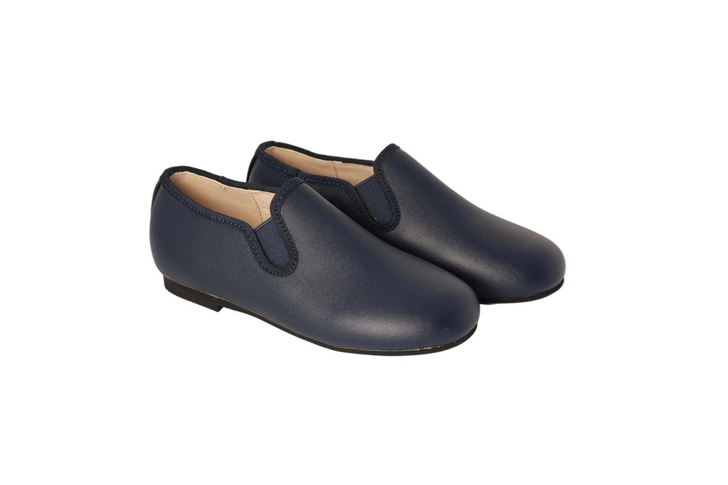 Boys Smoking Loafer-Navy