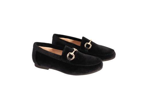 Boys Chain Loafer-Velvet