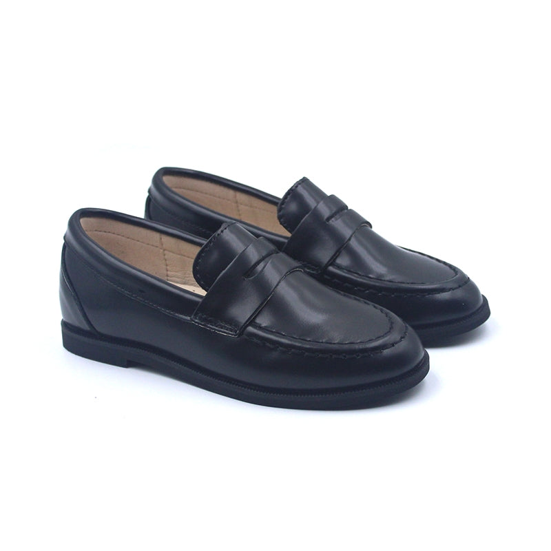 LOAFER- Black Chunky